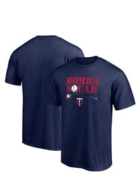 BREAKINGT Navy Minnesota Twins Local T Shirt