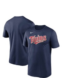 Nike Navy Minnesota Twins Wordmark Legend T Shirt At Nordstrom