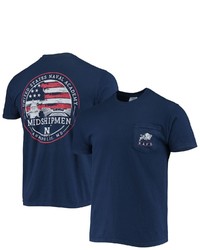 IMAGE ONE Navy Navy Mid Campus Americana T Shirt At Nordstrom