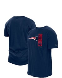 New Era Navy New England Patriots Split Logo 2 Hit T Shirt At Nordstrom