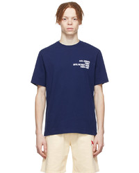 Axel Arigato Navy Organic Cotton T Shirt