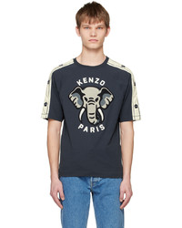Kenzo Navy Paris Elephant T Shirt