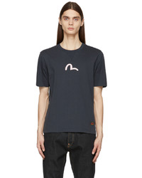 Evisu Navy Seagull T Shirt