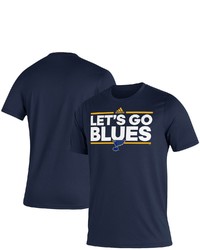 adidas Navy St Louis Blues Dassler Roready Creator T Shirt At Nordstrom