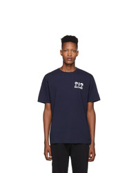 Bather Navy Swimming And Recreation T Shirt
