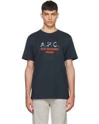 A.P.C. Navy Tao T Shirt