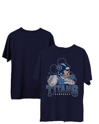 Junk Food Navy Tennessee Titans Disney Mickey Qb T Shirt At Nordstrom