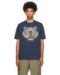 Kenzo Navy Tiger T Shirt