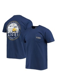 IMAGE ONE Navy Uc Davis Aggies Circle Campus Scene T Shirt At Nordstrom
