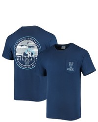 IMAGE ONE Navy Villanova Wildcats Circle Campus Scene T Shirt At Nordstrom