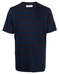 Orlebar Brown Nicolas Stripe Print Short Sleeve T Shirt