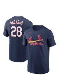 Nike Nolan Arenado Navy St Louis Cardinals Name Number T Shirt At Nordstrom