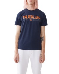 True Religion Brand Jeans Off Register Logo Graphic Tee