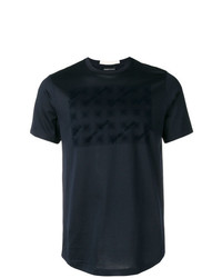 Emporio Armani Optical Effect Print T Shirt