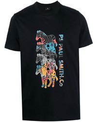 PS Paul Smith Organic Cotton Logo Print T Shirt