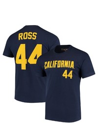 Retro Brand Original Tyson Ross Navy Cal Bears Baseball Name Number T Shirt