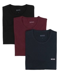 BOSS Pack Of Three Logo Print T Shirts