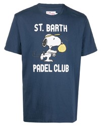 MC2 Saint Barth Padel Club Graphi Print T Shirt