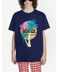 Gucci Palms Short Sleeved T Shirt