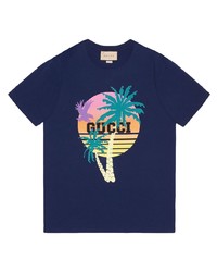Gucci Palms Short Sleeved T Shirt
