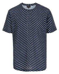 Giorgio Armani Patterned Short Sleeved T Shirt