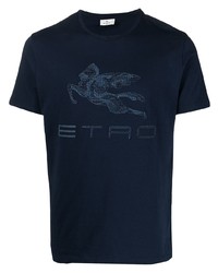 Etro Pegaso Logo T Shirt