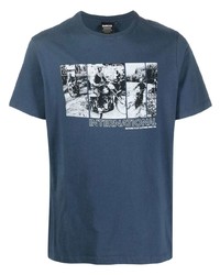 Barbour International Photo Print Cotton T Shirt