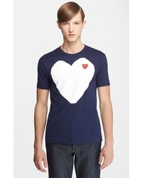 Comme des Garcons Play Heart Graphic T Shirt