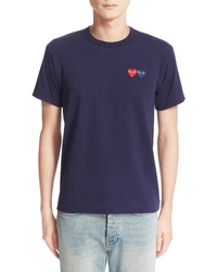 Comme des Garcons Play Twin Hearts Jersey T Shirt