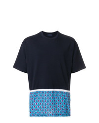 John Undercover Printed Panel T Shirt