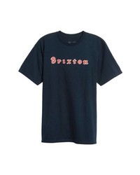 Brixton Proxy Short Sleeve Logo T Shirt