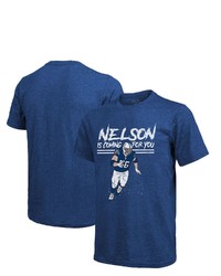 Majestic Threads Quenton Nelson Royal Indianapolis Colts Tri Blend Player T Shirt At Nordstrom
