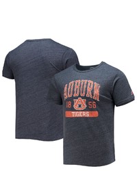 LEAGUE COLLEGIATE WEA R Heathered Navy Auburn Tigers Volume Up Victory Falls Tri Blend T Shirt In Heather Navy At Nordstrom