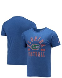 LEAGUE COLLEGIATE WEA R Heathered Royal Florida Gators Football Focus Victory Falls Tri Blend T Shirt In Heather Royal At Nordstrom