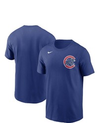 Nike Royal Chicago Cubs Team Wordmark T Shirt At Nordstrom