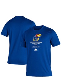 adidas Royal Kansas Jayhawks Sideline Locker Tag Creator Roready T Shirt At Nordstrom