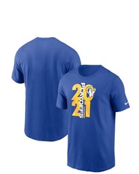 Nike Royal Los Angeles Rams 2021 Nfl Playoffs Bound T Shirt At Nordstrom