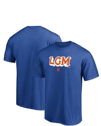BREAKINGT Royal New York Mets Lgm Local T Shirt