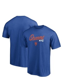 BREAKINGT Royal New York Mets Local T Shirt