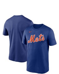 Nike Royal New York Mets Wordmark Legend T Shirt At Nordstrom