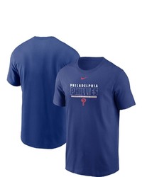 Nike Royal Philadelphia Phillies Color Bar T Shirt At Nordstrom