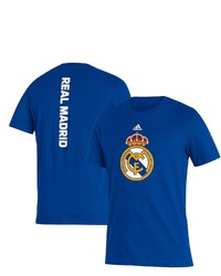adidas Royal Real Madrid Back Half T Shirt