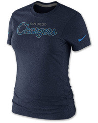 Nike San Diego Chargers Nfl Tri Blend Script T Shirt