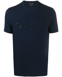 Giorgio Armani Sequin Signature Logo T Shirt