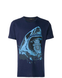 Billionaire Shark Print T Shirt