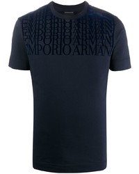 Emporio Armani Short Sleeve Logo Print T Shirt