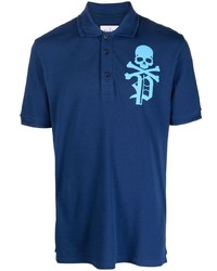 Philipp Plein Skull Bones Logo Print T Shirt