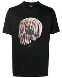 PS Paul Smith Skull Print Short Sleeved T Shirt