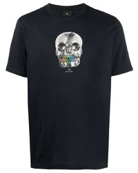 Paul Smith Skull Print T Shirt