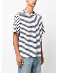 Nn07 Stripe Print Short Sleeved T Shirt